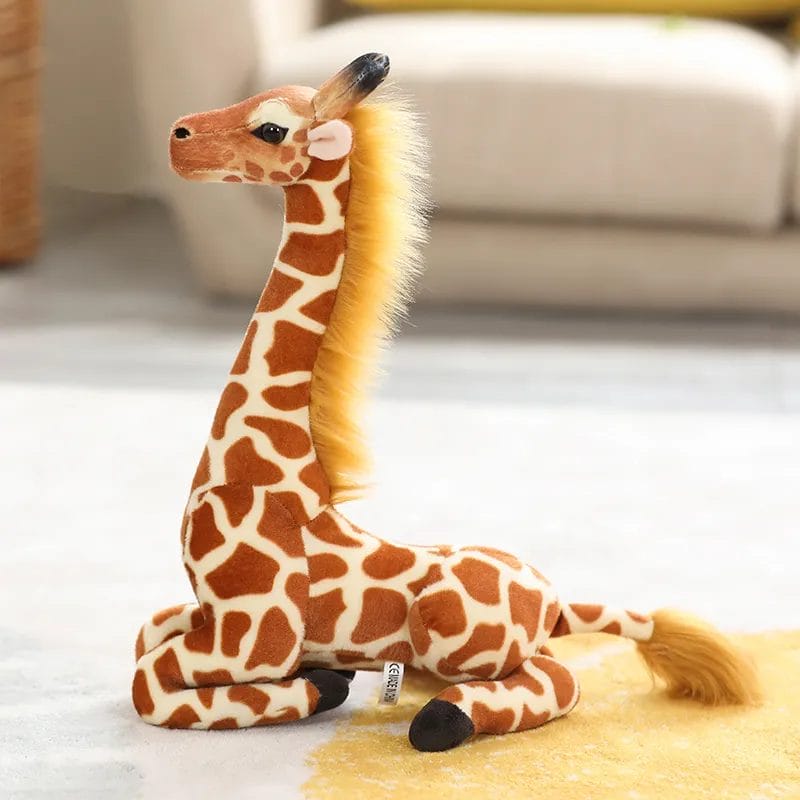30-60cm Real Life Giraffe Plush Toys High Quality Soft Stuffed Animals Dolls Kids Children Baby Birthday Gift Room Decor 1