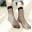 Japanese Gothic Lolita Socks Kawaii Girl Bowknot Transparent JK Uniform Tube Socks Cosplay Women Harajuku Y2k Princess Socks 8