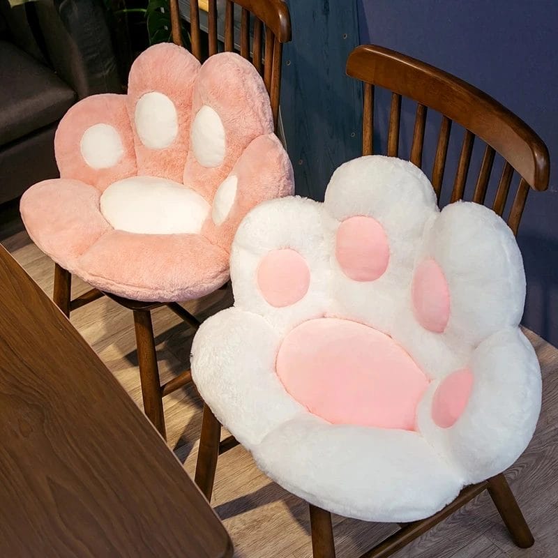 70cm Adorable Bear Paw Cushion Plush Toys Cartoon Stuffed Animal Seat Pillow for Girls Home Indoor Carpet Sofa Cushion Decor 1