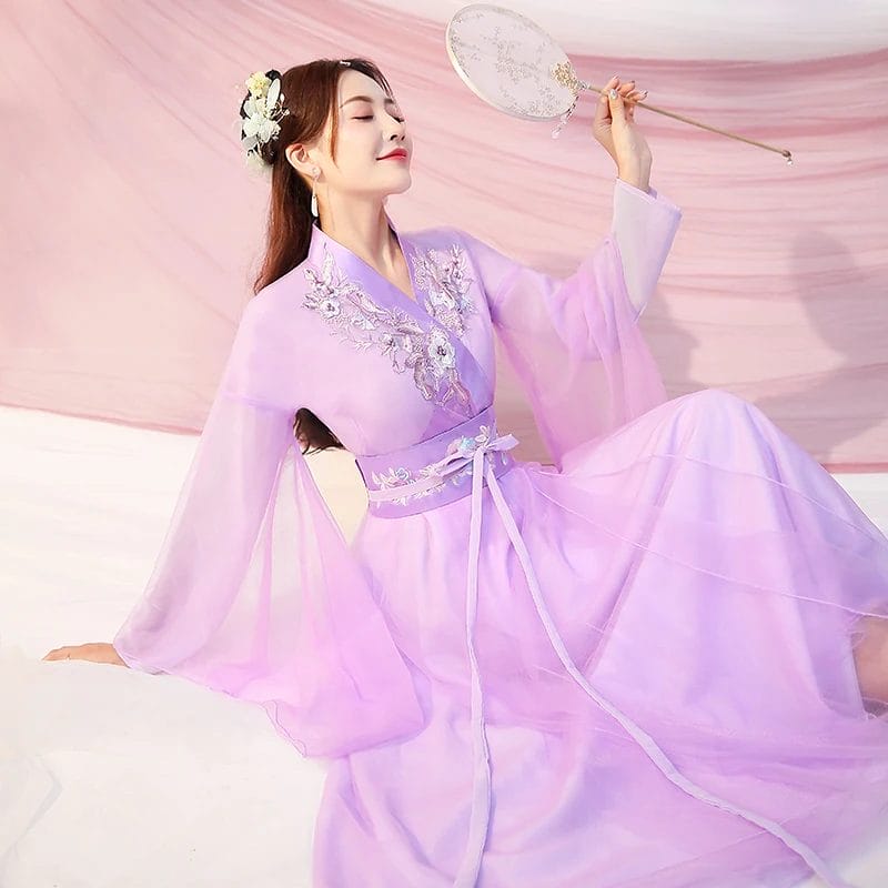Women Chinese Style Hanfu Traditional Dance Costume Han Dynasty Princess Clothing Oriental Tang Dynasty Fairy Dresses Outfit 1