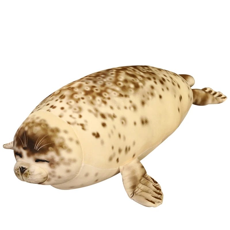 35-110cm Giant Real Life Sea Lion Plush Toys Soft Stuffed Animal Seal Pillow Simulation Appease Doll Cute Gift for Baby Kids 1