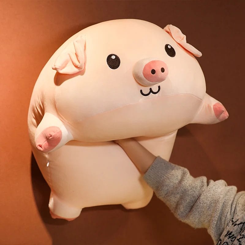 New 40-80cm Kawaii Cartoon Pig Plush Toys Kids Cushion Pillow Soft Sofa Animal Stuffed Dolls Plushie Children Birthday Gift 1