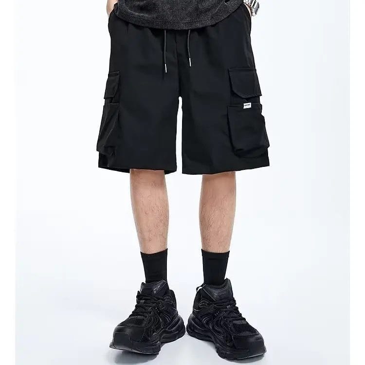 Summer Shorts for Men Casual Y2k Solid Fashion Men's Cargo Shorts Student Hip Hop Sport Gym Basketball Shorts Sweatpants 1